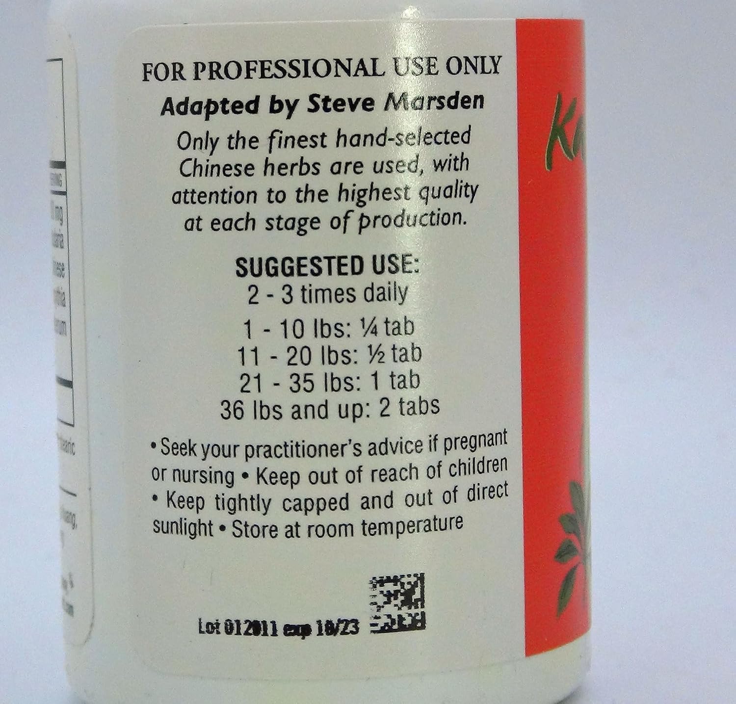 Kan Herbs - Enfriar la Sangre 120 comprimidos