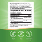 Nature's Way Ácido Pantoténico (Vitamina B5) 500mg, 100 Cápsulas