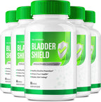 Bladder Shield Cápsulas - Suplemento Avanzado para el Control de la Vejiga (5 Paquetes)