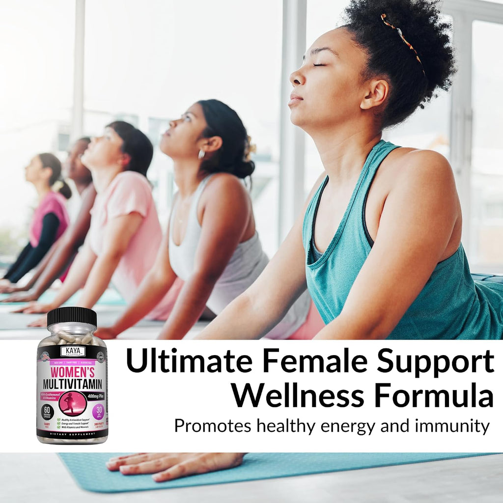 Kaya Naturals Multivitamínico para Mujeres – 60 Cápsulas