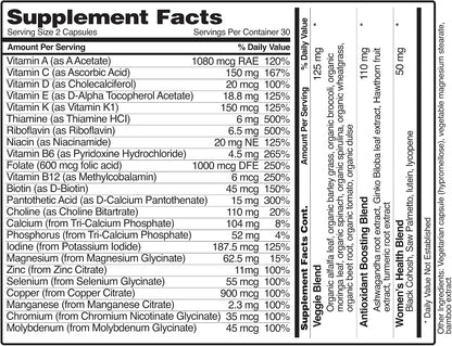 Snap Supplements Multivitamínico Diario para Mujeres, 60 Cápsulas – Image 8