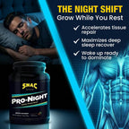 SNAC Pro-Night Proteína en Polvo - Sabor Chocolate, 726 g