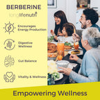 LongLifeNutri Berberine 500 mg – 180 Cápsulas Vegetales