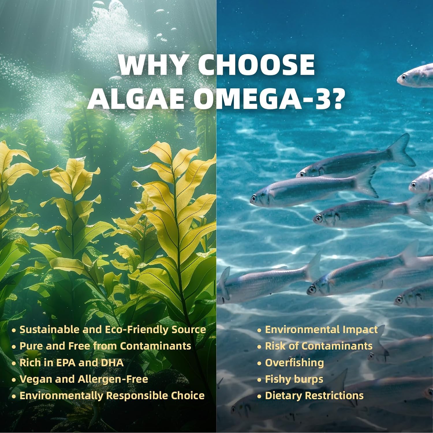Vitamina D3 5000 UI (125 mcg) + Vitamina K2 (MK-7) Gominolas con Omega 3 de Algas | Máxima Potencia | Vegano, Sin Azúcar