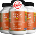 Reviva Glow Max – Cabello, Piel y Uñas | Biotina, Calcio, Magnesio | 300 Cáps