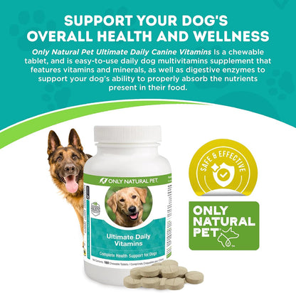 Only Natural Pet Ultimate Daily Vitamins - – Piel y pelaje radiante: Los ácidos grasos omega-3 y otras vitaminas – Image 4