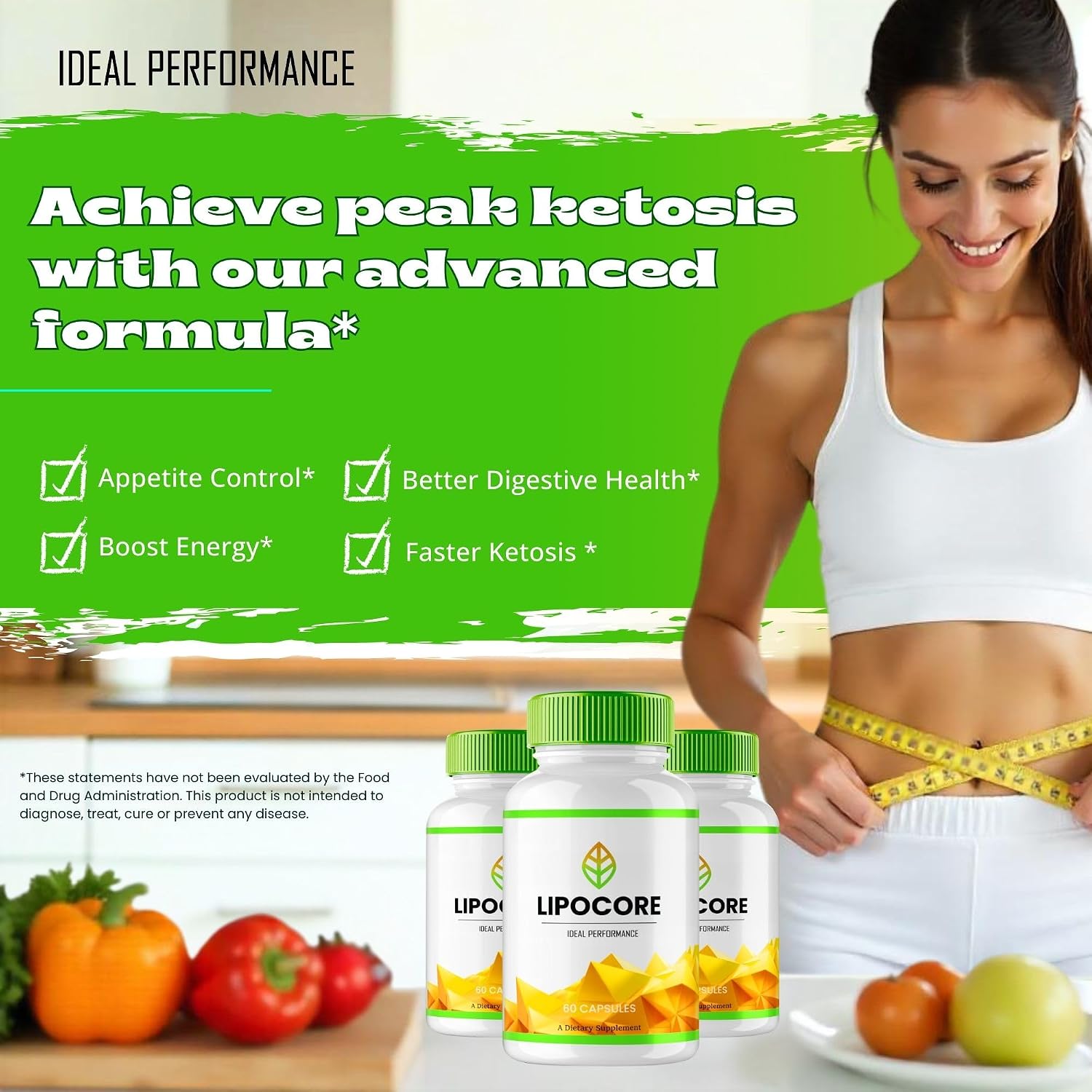 Lipocore Cápsulas - Suplemento Natural para Apoyo General (2 Envases)