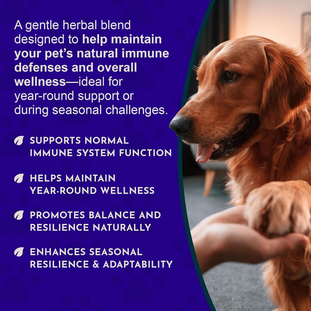 Super Immune – Apoyo Inmunitario para Perros y Gatos con Extracto de Hoja de Olivo y Equinácea – 60 ml