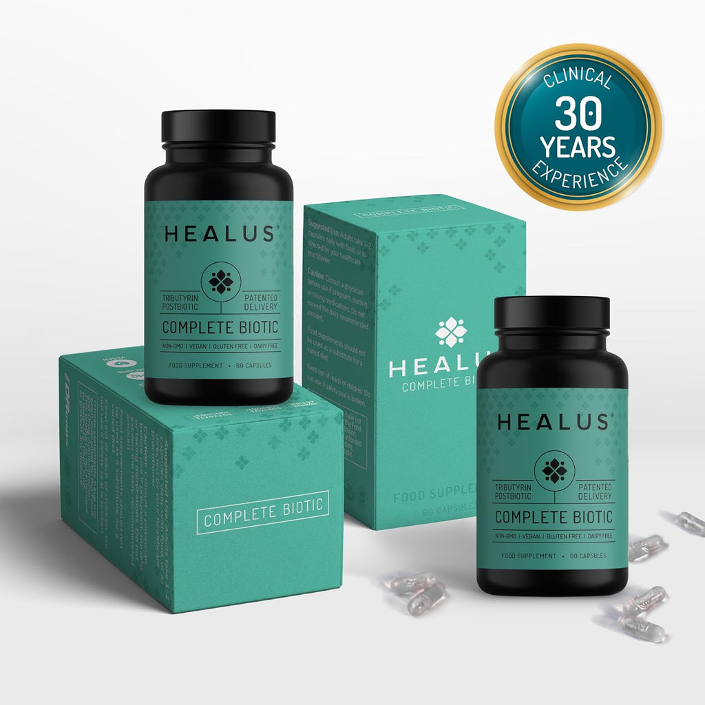 Healus Complete Biotic - Suplemento de Tributirina Postbiótico