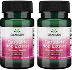 Swanson Estro8Pn Extracto de Lúpulo 10 mg - 60 Cápsulas Veganas (Pack de 2)