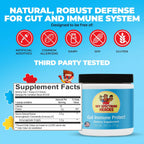 My Spectrum Heroes - Potenciador Intestinal e Inmunológico Infantil, 1200 mg IgG, 60 dosis
