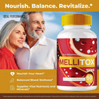 MelliTox Capsules, Overall Health and Wellness Supplement Pills - Maximum Strength, MelliTox All Natural Formula Pills, Advanced Health Support Reviews (5 Pack)