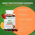 Zaytun Vitamins Gominolas Multivitamínicas Halal para Adultos - Sabor Frutas Naturales