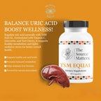 EQUAL Soporte para Ácido Úrico | Vitamina C, Quercetina, Luteolina, Cereza Ácida, Semilla de Apio (90 Cápsulas)