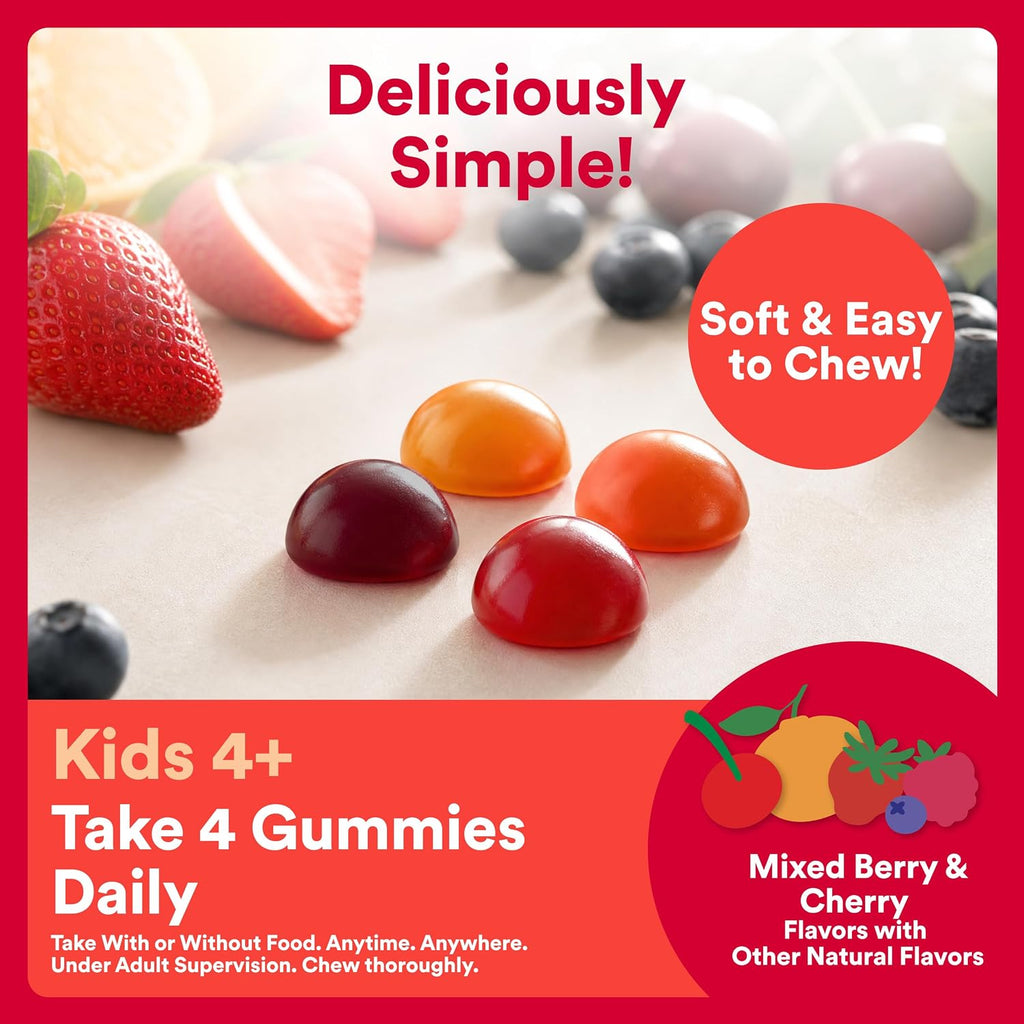 SmartyPants Gomitas Multivitamínicas Orgánicas para Niños - 120 gomitas