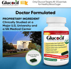 Glucocil – Cápsulas Vegetarianas para el Apoyo del Azúcar en Sangre