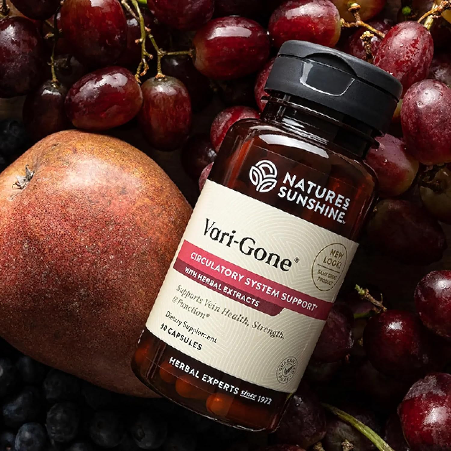 Nature's Sunshine Vari-Gone – 90 Cápsulas para la Salud Venosa
