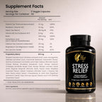 Cocó March N.M.D Stress Relief Support Supplement – Magnesium & B Vitamins Blend with Ashwagandha, Supports Stress Response, Sleep Cycle, Cognitive & Nerve Health – Gluten Free, Vegan – 120 Capsules