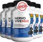 Nervovive Max - Suplemento de Apoyo Cerebral con 180 Cápsulas