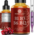 Prime Code Gotas Líquidas de Complejo B con Vitaminas B1, B3, B6 y B12