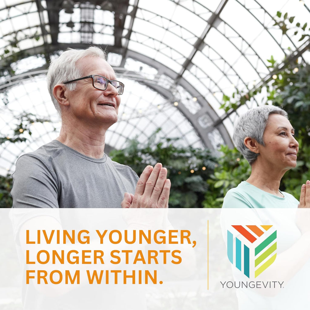 Youngevity Beyond Tangy Tangerine 2.0, Complejo Multivitamínico y Mineral, Sabor Cítrico Melocotón, 2 Botes