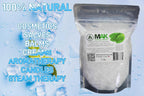 Mak Cristales de Mentol 1 LB (454 g) - Puro Orgánico 100% Natural - Menta Mentha Arvensis