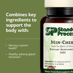 Standard Process Min-Chex - Complemento para el Sistema Nervioso - 90 Cápsulas