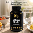 Cocó March N.M.D Stress Relief Support Supplement – Magnesium & B Vitamins Blend with Ashwagandha, Supports Stress Response, Sleep Cycle, Cognitive & Nerve Health – Gluten Free, Vegan – 120 Capsules