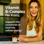 NatureWise Complejo de Vitamina B para Hombres y Mujeres - con Ácido Fólico, Biotina, B1, B2, B3, B6, B12 - Apoyo a la Energía Celular y Claridad Mental - Sin Gluten y Sin Lácteos - 360 Cápsulas Blandas