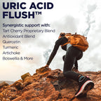 KAL Uric Acid Flush | Mezcla de arándano, apio y más para la comodidad articular | 60 cápsulas vegetales