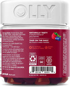 OLLY Multivitamínico Femenino en Gominolas, Sabor Berry, 180 Gominolas (90 Días de Suministro)