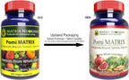 POMI Matrix - Fórmula Potenciada con Granada, Té Verde, Cúrcuma y Brócoli - 10 Veces Más Fuerte - Cápsulas Veganas