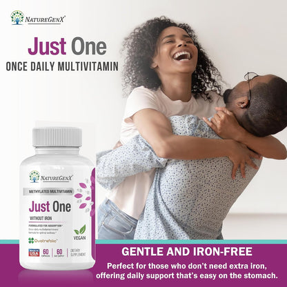 NatureGenX Just One Daily Methylated – Metilcobalamina (B12): 500 mcg de vitamina B12 en forma metilada, que – Image 10