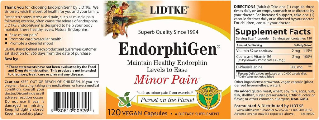 Endorphigen Cápsulas 120 Unidades