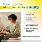 MegaFood Women Over 55 One Daily - Multivitamínico y Mineral para Mujeres Mayores de 55 Años, 60 Comprimidos