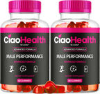 Ciao Health Gummies (2 Pack) – Gominolas Multivitamínicas para Hombres, 120 Gomitas