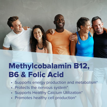 Superior Source No Shot Vitamina B12 Metilcobalamina 1000 mcg, B6 y Ácido Fólico 800 mcg - 60 Comprimidos Sublinguales – Image 6