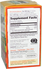 Nature's Way Alive Whole Food Complex con Vitamina C, 120 Cápsulas Vegetales