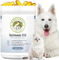 Aceite de Salmón Salvaje de Alaska para Perros - Omega 3 con EPA y DHA para la Piel, el Pelaje, el Corazón y el Sistema Nervioso (100 Cápsulas)