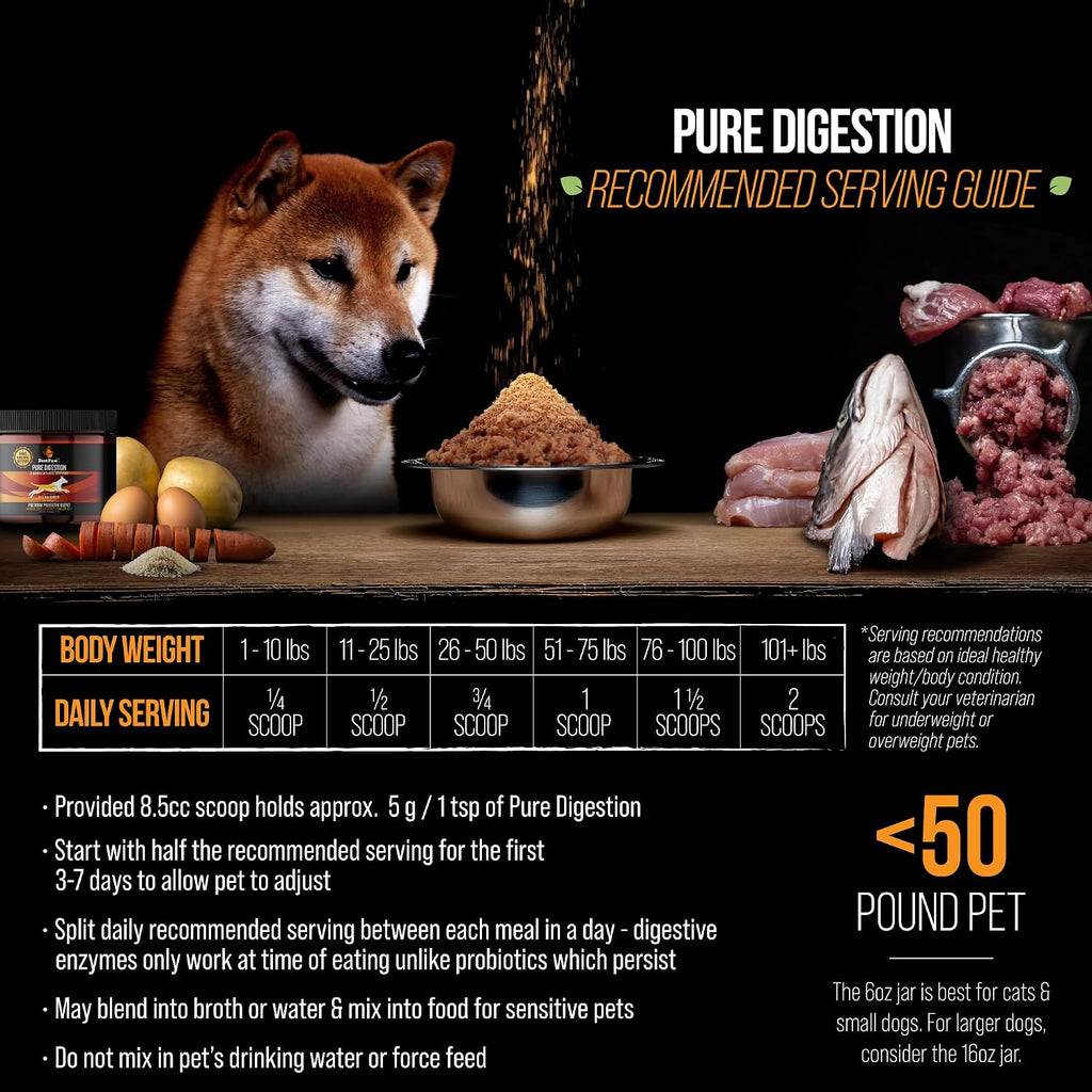 Best Paw Nutrition Probióticos para Perros con Enzimas Digestivas y Probióticos - Polvo Sabor Hígado de Res - 184g