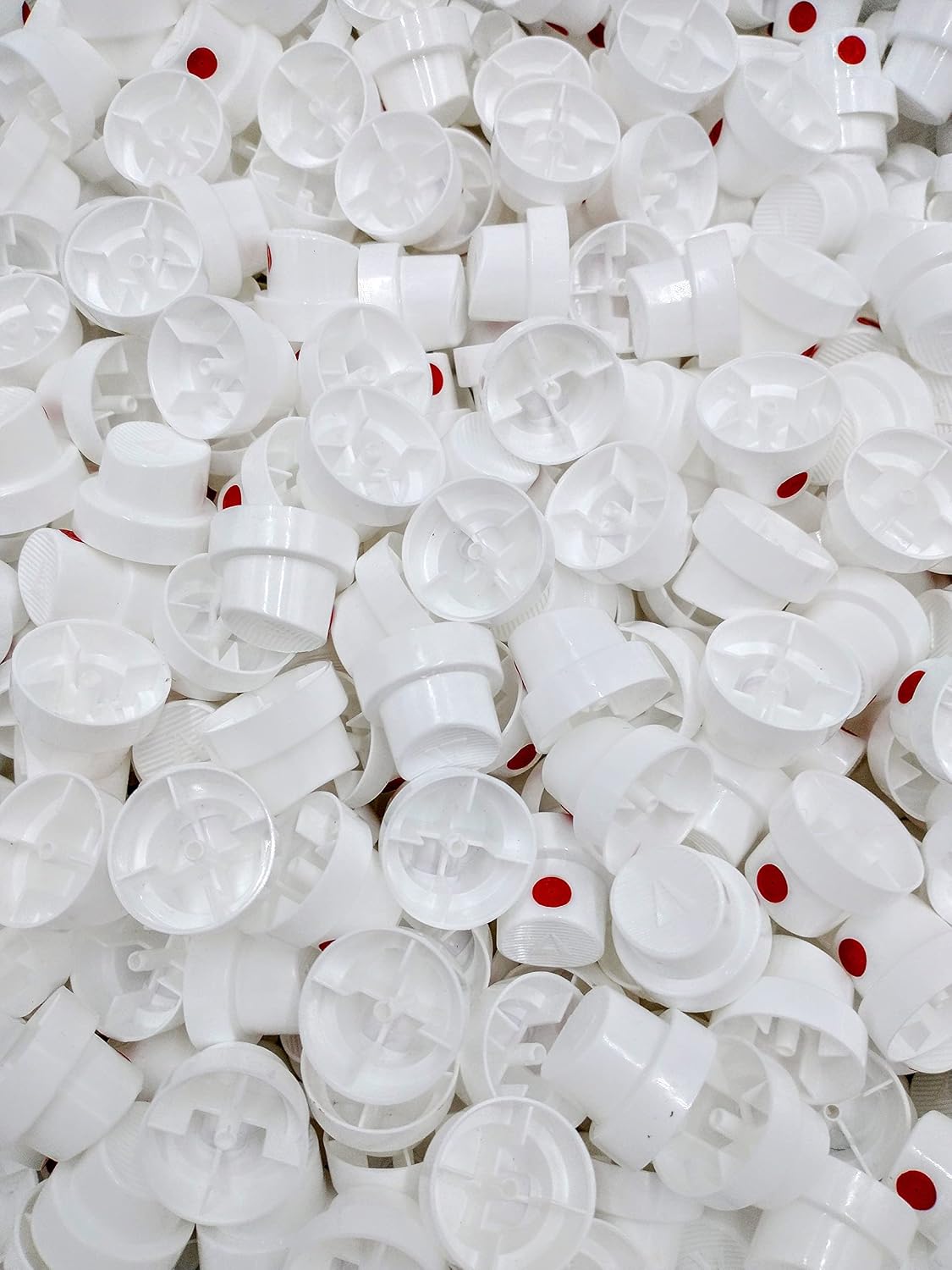 Pink Dot Caps - Wide - Spray Paint Caps Replacement caps for Female Cans, Fits MTN, Ironlak, Belton, Montana, Flame and More!