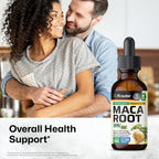BIO KRAUTER® Maca Root for Women and Men - Vegan Maca Root Liquid Drops 680 mg for Drive & Active Lifestyle Support - 2 Fl.Oz., 28-Day Supply, Non-GMO, Alcohol & Sugar Free Herbal Supplements