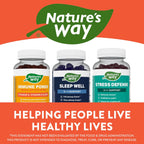 Nature's Way Immune Power, Gominolas de Vitaminas C y D con Zinc, Sabor Fresa-Naranja, 90 Gominolas