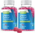 Viteey Vitamin D3 Gummies - 10.000 UI (250 mcg) - 120 Gominolas para Adultos y Jóvenes