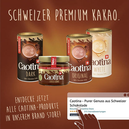 Caotina Fine Swiss Milk Chocolate Multivitamin Powder Drink 500g – Image 8