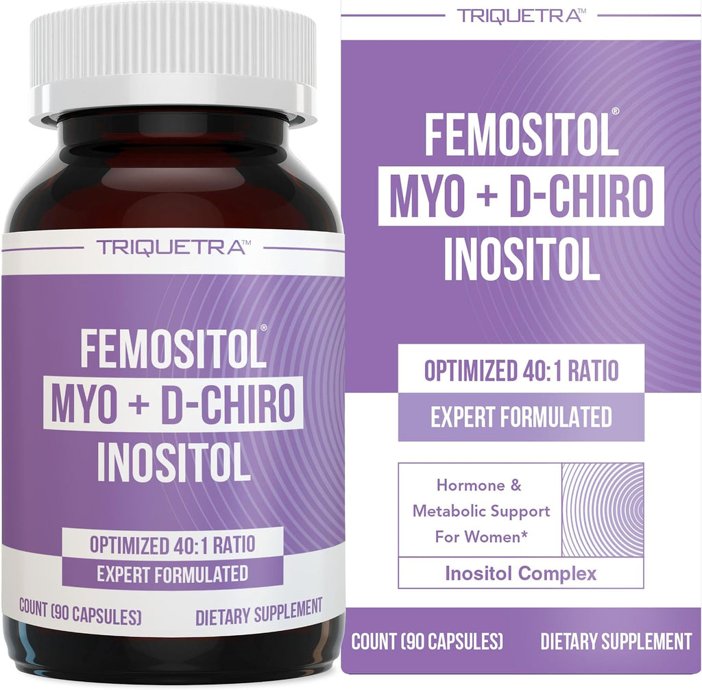 FemoSitol Inositol en Polvo - Complejo de Myo-Inositol y D-Chiro Inositol 40:1 (123 g)
