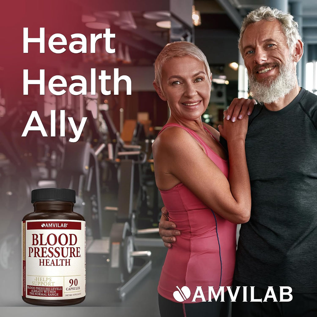 Blood Pressure Health de AMVILAB - Apoyo a la Presión Arterial - 90 Cápsulas
