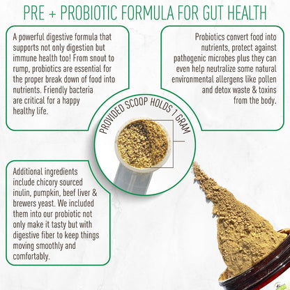 Pre + Probiotic Powder for Dogs with – Contribuir al equilibrio de la microbiota intestinal. – Image 6