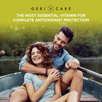 GeriCare Vitamina E Alta Potencia 400 UI (180 mg) - 100 Cápsulas Blandas