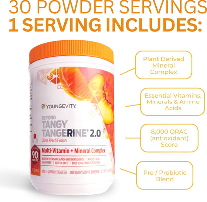 Youngevity Beyond Tangy Tangerine 2.0, – Versatilidad: Ideal para personas activas que buscan un refuerzo – Image 4